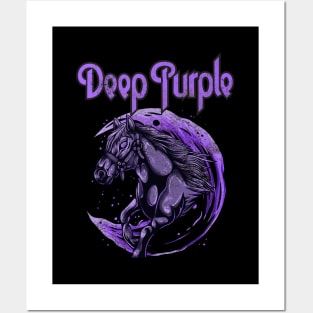 PURPLE HORSE Posters and Art